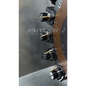 中国工厂稳定运行的金属零件定制数控斜床车床 - Product Image 3