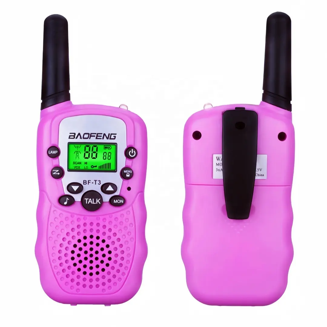 Yeni popülerlik el uzun menzilli açık interkom kablosuz iki yönlü radyo walkie-talkie 400-480MHZ Walkie talkie siyah