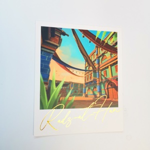 定制金箔明信片4-C印刷纸卡礼品卡，带个人签名 - Product Image 5