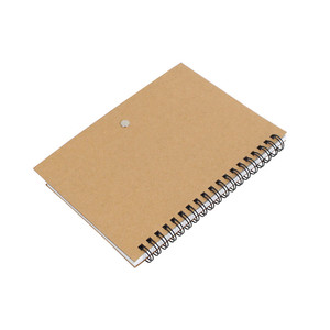 定制标志印刷螺旋笔记本牛皮纸笔记本日记本规划书 - Product Image 3