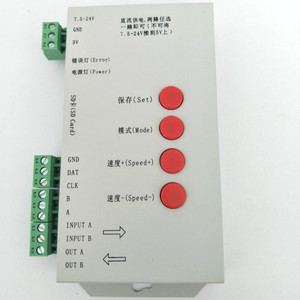 T-1000S SD карта WS2801 WS2811 WS2812B LED RGB 2048 пикселей контроллер - Product Image 2