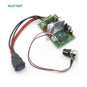 Regolatore di velocità del motore cc 10V 12V 24V 30V interruttore di retromarcia PWM DC Controller 120W - Product Image 2