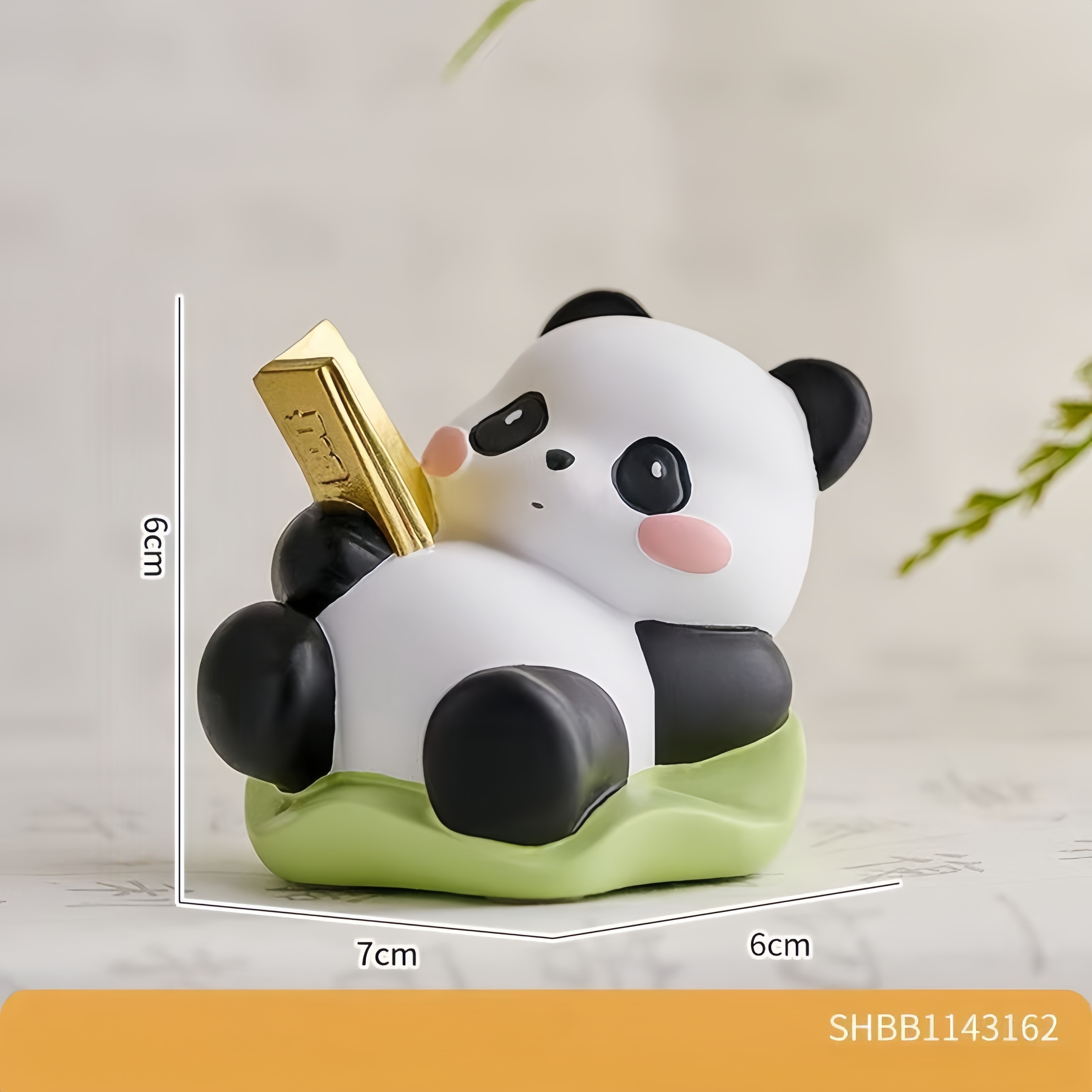 Panda de hoja de loto A