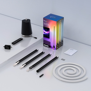 หลอดไฟ CL 1.65M RGB โคมไฟตั้งพื้นตกแต่งบ้านไฟล้อมรอบด้วยรีโมทคอนโทรล RF433โคมไฟยืน - Product Image 6