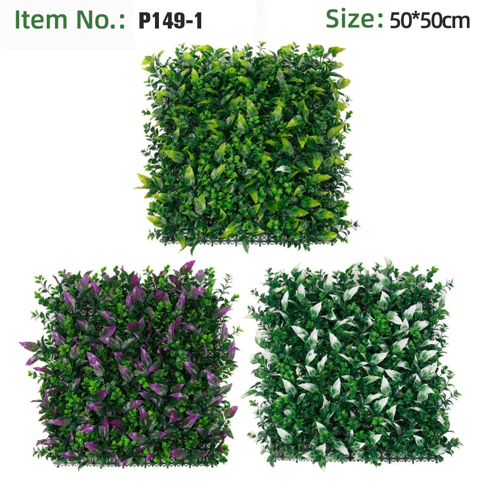 Panneaux muraux de plantes artificielles