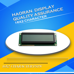 1602 LCD-Anzeige modul STN Großer 16 X2 LCD-Modul bildschirm monochrom Grau SPLC780 Controller 16PINS-Anschluss