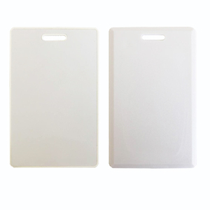 定制RFID <span class=keywords><strong>ID</strong></span>白卡125KHz翻盖EM4100厚门门禁钥匙