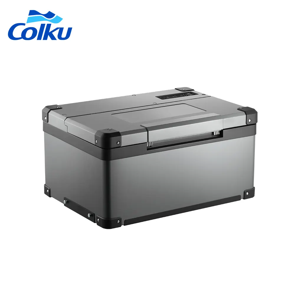 Colku mini geladeira portátil para caminhão, refrigerador de caranguejo dc 12v profundo freezer da marca TF-45D