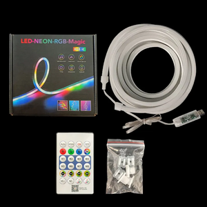 Akıllı APP kontrol RGBIC LED Neon işık şeritleri 5V USB IP65 su geçirmez tam kiti şeritler lamba oyun odası için Neon burcu - Product Image 6