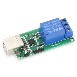 スマートエレクトロニクスDC5V USBリレー1CH1チャンネルプログラマブルコンピューターコントロールスマートホームコントローラーリレーモジュールボード用 - Product Image 1