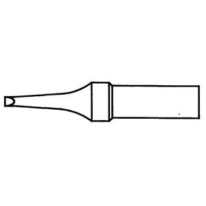 Weller 4ETR-1 lehim ucu, düz şekil, uç boyutu 1.6mm, içerik 1 adet (940910158077) - Product Image 1