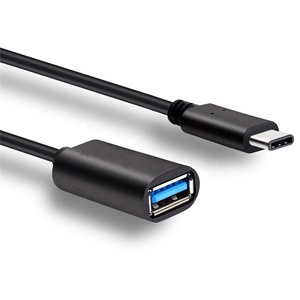 Cable adaptador de cobre puro USB 3,1 tipo C macho a USB 3,0 hembra Cable OTG con blindaje trenzado para uso en computadora - Product Image 2