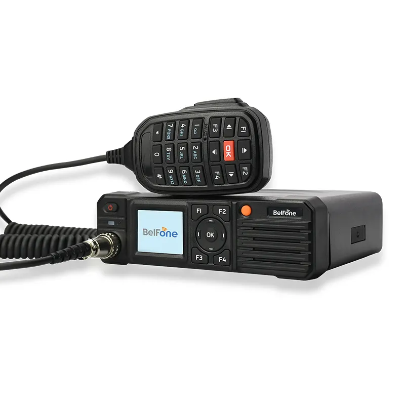 Radio digital de dos vías para coche, estación base de radio móvil, VHF, UHF, DMR, de 50 vatios, para el coche, 2 unidades