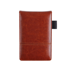 A7 Kunden spezifisches Logo PU Hardcover Notepad Mit einem Taschen rechner Stift halter Multifunktion ale Tasche Notepad Enterprise Anpassung - Product Image 6