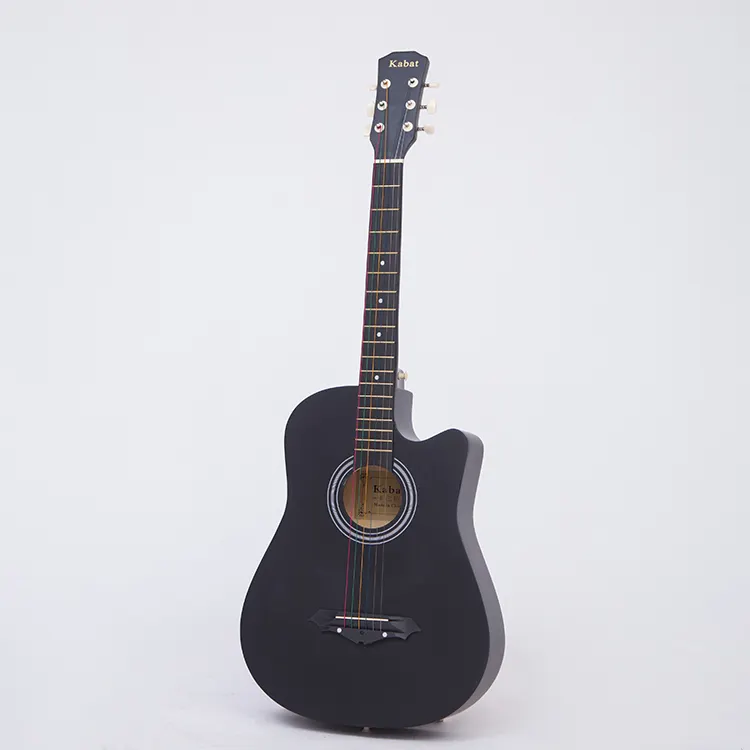 Gitarren Anfänger 38 Zoll Günstige Holz gitarre Folk Acoustic Custom Gitarre
