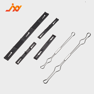High Quality <strong>D</strong> Shape 2 Ring Binder <strong>Mechanism</strong> with Plastic Compressor bar - Product Image 3