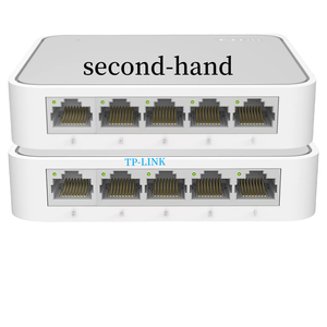 Conmutador de red de 5 puertos 10/100Mbps usado en venta al por mayor con SNMP QoS para aplicaciones de barra de Internet y cámara IP de 1/2 + 2 + 1/2 + 2 puertos