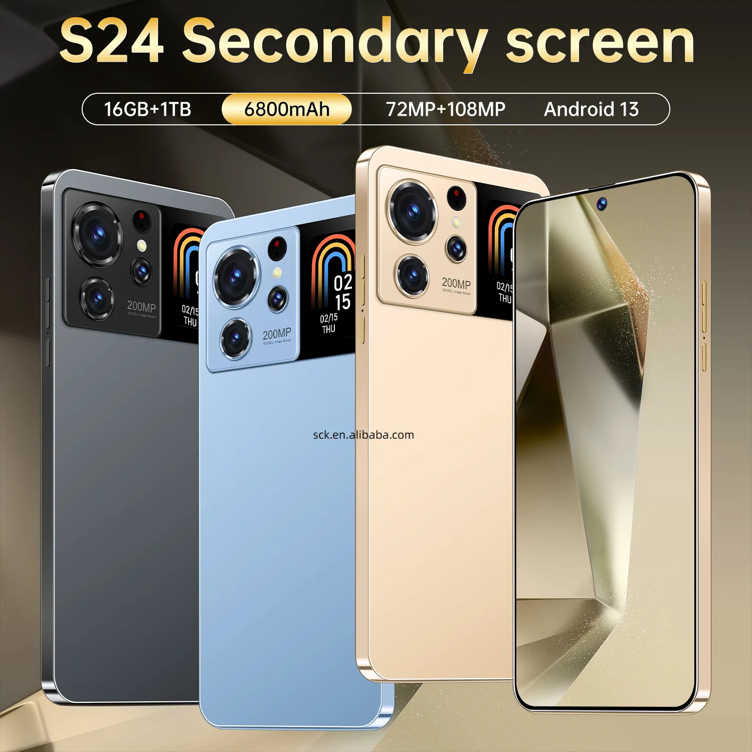 S24 ponsel cerdas untuk s24 16GB + 1TB 5G, ponsel pintar Dual SIM s24 5g