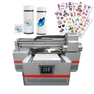 Hot Selling 4060 <strong>A3</strong> Uv Printer with Varnishing Crystal Label Sticker for PVC Card Phone case Bottle - Product Image 1