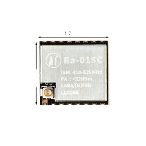 Ra-01 Ra-01SC LoRa-Frequenz modul SPI UART-Schnitts telle LLCC68 433MHZ Wifi Wireless Trans mit LoRa-Modul 433MHZ RF-Modul