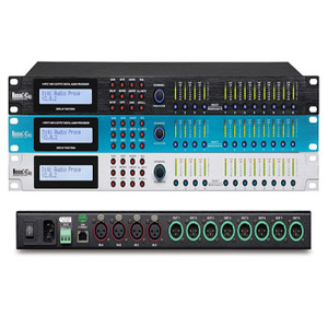Professional 4 <strong>Input</strong> 8 <strong>Output</strong> Digital <strong>Audio</strong> Processor Sound Speaker Processor