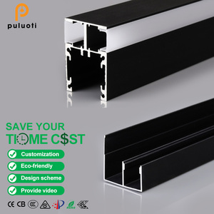 लाइन श्रृंखला पुनर्निर्मित/सतह एम्बेडेड प्रकाश विसारक एल्यूमीनियम मिश्र धातु प्रोफाइल एल्यूमीनियम चैनल के लिए नेतृत्व पट्टी रोशनी कैबिनेट के लिए - Product Image 1