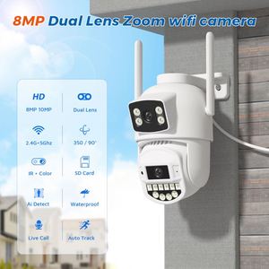 Yoosee Sollar Máy Ảnh VR 360 4Eye 3 Khung Wif Graus 2K Dài Phạm Vi Alibabacanada Android Thông Minh & Hình Ảnh Cửa Hàng Ai Nhà - Product Image 2