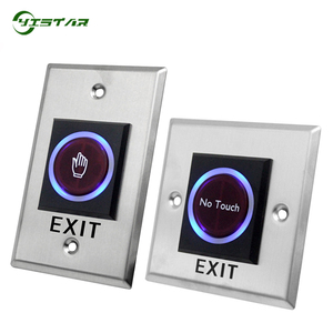 Touchless <strong>Exit</strong> <strong>Button</strong> with <strong>IR</strong> Sensor No Touch Technology and LED Indicator Door <strong>Exit</strong> Switch - Product Image 2