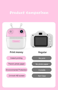 New Arrival Q5 <strong>Camera</strong> With Print Photos Function for Take Photo Mini Digital <strong>Camera</strong> Smart Touch Screen <strong>Camera</strong> - Product Image 5