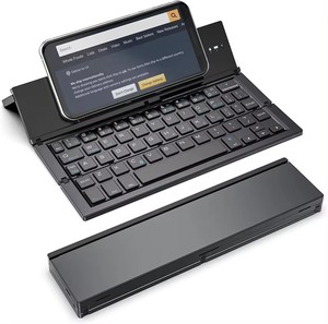 Teclado plegable portátil recargable a través de USB para IOS Android Windows Smartphones estilo de operación de tijera nuevo - Product Image 3