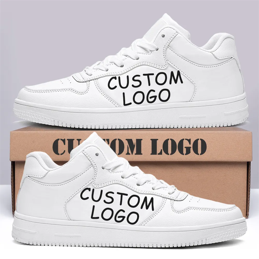 Sneakers,Graffiti toptan beyaz stok X Nick Rep Kick hava 1 kadın erkek ucuz adı marka tasarımcısı özel Logo kaykay ayakkabı