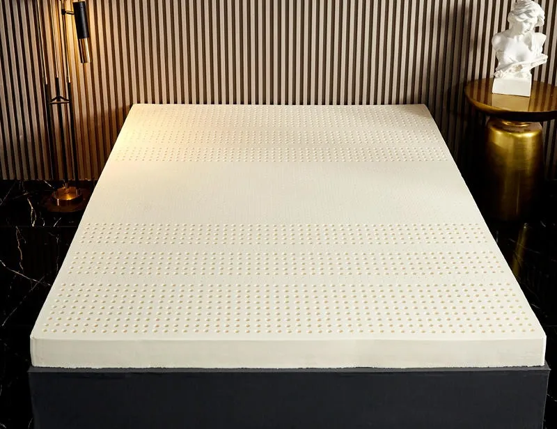 5cm 7cm 10cm kalınlığında tam-size doğal lateks yatak bellek ribaund rahat destek lateks yatak