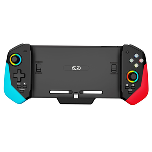 6-Axis Gyro kolu RGB genişletici Gamepad denetleyicisi için Nintendo anahtarı/anahtarı OLED oyun konsolu aksesuarları denetleyici - Product Image 1