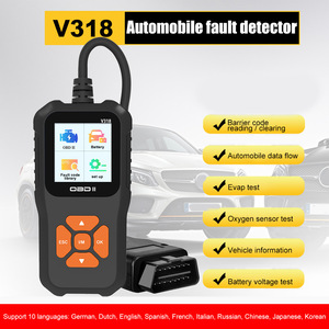 V318 OBD2 Multilingual Car <strong>Scanner</strong> New Software Version ABS Material ELM327 Diagnostic Inspection Equipment
