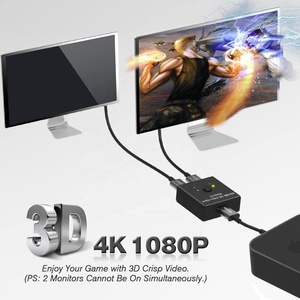 4K <strong>HDMI</strong> Bi-Direction Switch 2 <strong>Input</strong> 1 <strong>Output</strong> <strong>and</strong> 1 <strong>Input</strong> 2 <strong>Output</strong> Compatible for Firestick, Xbox PS4 Roku HDTV <strong>and</strong> More - Product Image 6