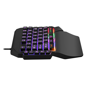 工場直販片手ゲーミングキーボード有線USBハンドキーボードデスクトップOEMサービスUSB2.0ピアノキーボード5V35100ma - Product Image 2