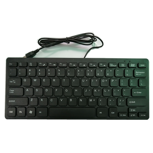 Personalizable Idioma K1000 mini Delgado compacto cable 78 teclas teclado mini teclado de ordenador - Product Image 3