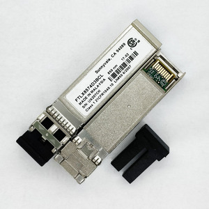 For <strong>Finisar</strong> FTLX8574D3BCL 10Gb/s 850nm Multimode Datacom SFP+ Optical Transceiver 10GBASE-SR/SW 10G Ethernet - Product Image 1