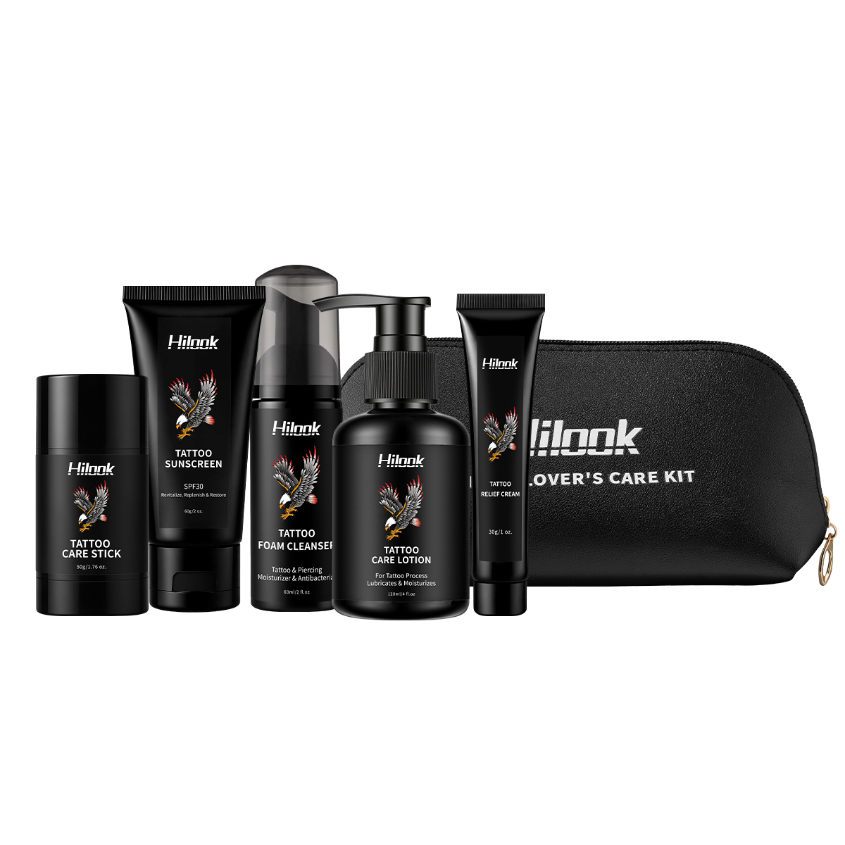 Tattoo Lover's Care Kit(5 pcs kit)