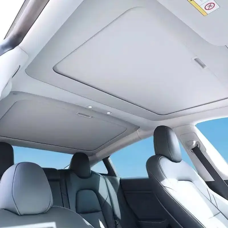 ม่านบังแดดม้วนกระจกแบบยืดหดได้, 2023ป้องกันรังสี UV สำหรับรถรุ่นเทสลา