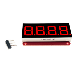 Display a LED OKY4086-4 0.56 pollici 4 cifre Nixie tubo modulo Display a LED linea di controllo 2 controllo HT16K33 per il DIY - Product Image 4