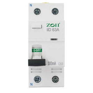 ZOII RCCB RCD 6KA AC <span class=keywords><strong>2P</strong></span> 230V Dispositivo de auto-cierre automático Disyuntor diferencial 63A 30mA 100mA 300mA Disyuntor inteligente - Product Image 5
