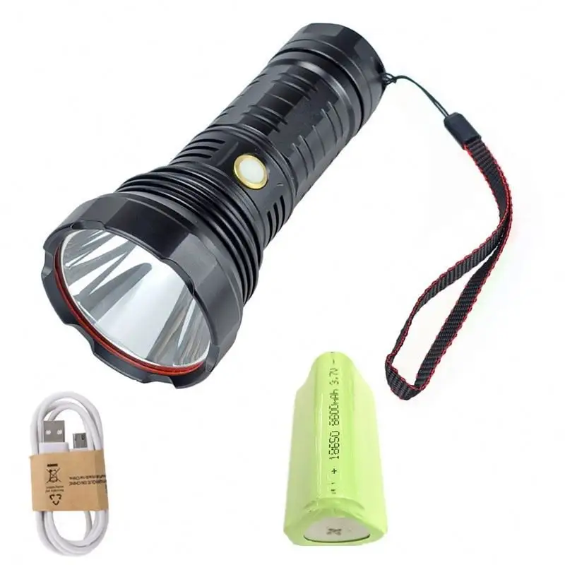SSt40 Super Bright linternas focusing Powerful Led Flashlight Tactical Rechargeable Torches Light Usb Hunting Flashlights