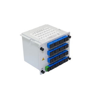 FTTH SC APC SC UPC 1x8 LGX Box 1:8 Plug-In tipo PLC fibra ottica Splitter WiFi IP 4G 3G TCP reti uso esterno 1310nm 1550nm - Product Image 4