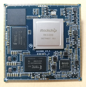 SOM integrado RK3399 DE LA Cortex-a53 SOM compatible con Linux/Android