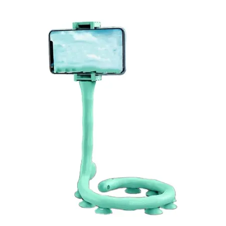 Hot Sale Universal Flexible Portable Selfie Snake Suction Cup Phone Holder Stand Arm Stick Mobile Phone Holder Selfie Stick