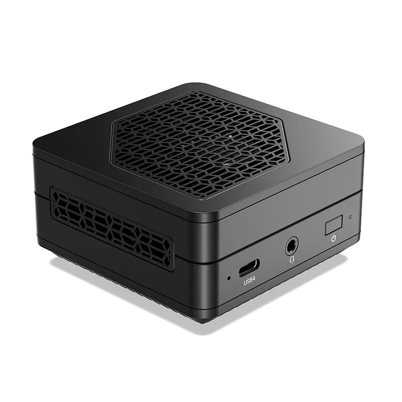 Venta al por mayor Mini PC DDR5 16GB RAM SSD 7840U 7735U 6800U Gaming Computer Desktop Mini PC