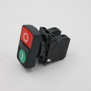22mm Double Head Push Button <strong>Switch</strong> XB5-AL8325 110v/220v Rectangular 10A Max. Current Push Button <strong>Switches</strong> - Product Image 2