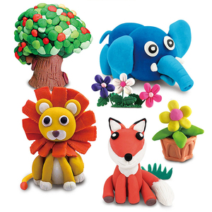 ชุดของเล่นดินเหนียวศิลปะสำหรับเด็ก,ทำจากดินเหนียวมี12สี - Product Image 3