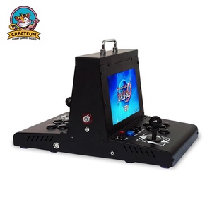 10 Inch LCD <strong>2</strong> <strong>Players</strong> Super Mini <strong>Arcade</strong> Game Machine 1388 in 1 Games Board Multi Game Console - Product Image 2